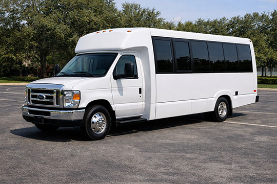 18-passenger minibus available for charter in Haskell, TX