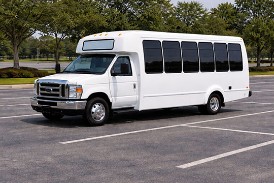 20-passenger minibus available for charter in Haskell, TX