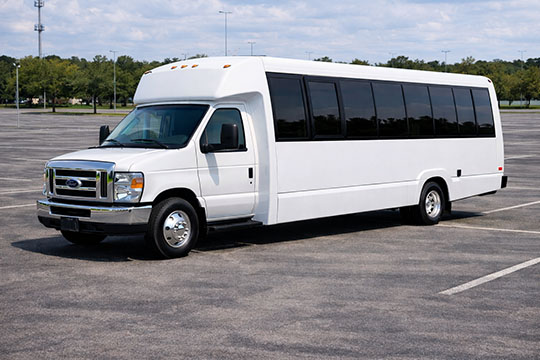25-passenger minibus available for charter in Haskell, TX